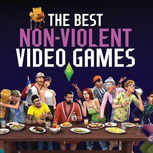 The Best Non-Violent Video Games Hardcover Book Brand New!